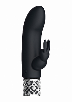 Dazzling - Rechargeable Silicone Bullet - Black