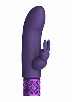 Dazzling - Rechargeable Silicone Bullet - Purple