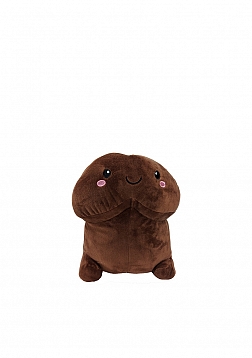 Short Penis Plushie 8''/ 20 cm - Brown