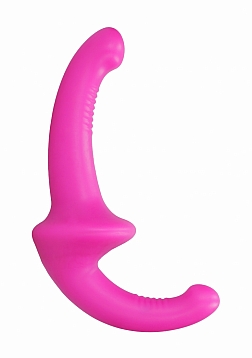 Silicone Strapless Strapon - Pink