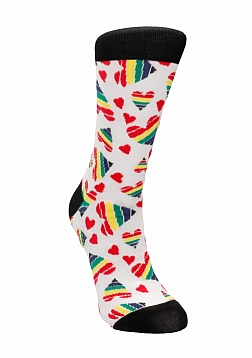 Sexy Socks - Happy Hearts - 36-41